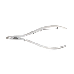 HNSQ-A002 Square Head HAAN Cuticle Nipper, (Polish Grey), Jaw 14, Single Spring, Stainless Steel 420
