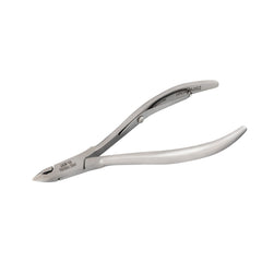HNSQ-A002 Square Head HAAN Cuticle Nipper, (Polish Grey), Jaw 14, Single Spring, Stainless Steel 420