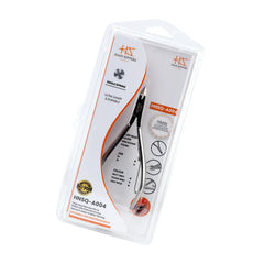 HNSQ-A004 Square Head Cuticle Nipper,(Polish Grey), Jaw 16, Single Spring, Stainless Steel 420