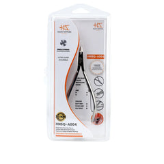 HNSQ-A004 Square Head Cuticle Nipper,(Polish Grey), Jaw 16, Single Spring, Stainless Steel 420
