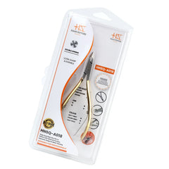 HNSQ-A018, HAAN Square Jaw cuticle Nipper – 16, Double Spring (Half Gold), Stainless steel