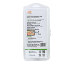 HNRD-B039 Round Head Cuticle Nipper, Jaw 14, Single Spring, Matt Grey, Stainless Seel 420