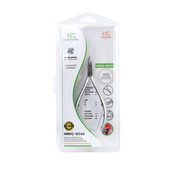 HNSQ-B046 Square Head , (Matt Grey), Jaw 16 , Double Spring Cuticle Nipper Stainless Steel 420