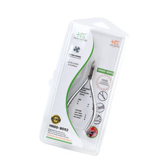 HNSS-B052 Semi-Square Head , (Matt Grey), Jaw 16 , Double Spring Cuticle Nipper Stainless Steel 420