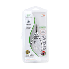 HNSS-B052 Semi-Square Head , (Matt Grey), Jaw 16 , Double Spring Cuticle Nipper Stainless Steel 420