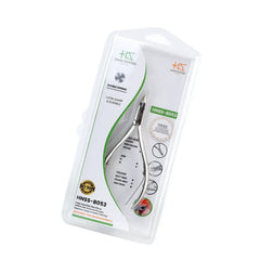 HNSS-B053 Semi-Square Head , (Polish Grey), Jaw 16 , Double Spring Cuticle Nipper Stainless Steel 420