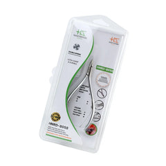 HNRD-B058 Round Head , (Matt Grey), Jaw 16 , Double Spring Cuticle Nipper Stainless Steel 420