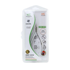 HNRD-B058 Round Head , (Matt Grey), Jaw 16 , Double Spring Cuticle Nipper Stainless Steel 420