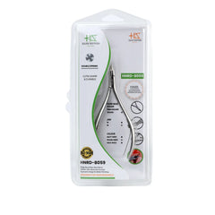 HNRD-B059 Round Head , (Polish Grey), Jaw 16 , Double Spring Cuticle Nipper Stainless Steel 420
