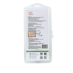 HNRD-B059 Round Head , (Polish Grey), Jaw 16 , Double Spring Cuticle Nipper Stainless Steel 420