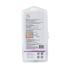 HNSQ-C061 Square Head , (Matt Grey), Jaw 14 , Single Spring Cuticle Nipper Stainless Steel 420