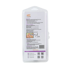 HNSQ-C062 Square Head , (Polish Grey), Jaw 14 , Single Spring Cuticle Nipper Stainless Steel 420