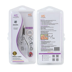 HNSQ-C063 Square Head , (Matt Grey), Jaw 16 ,Single Spring Cuticle Nipper Stainless Steel 420
