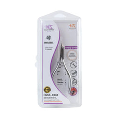 HNSQ-C063 Square Head , (Matt Grey), Jaw 16 ,Single Spring Cuticle Nipper Stainless Steel 420