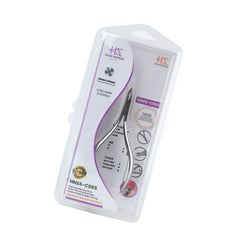 HNSS-C065  Semi-Square Head , (Matt Grey), Jaw 14, Single Spring Cuticle Nipper Stainless Steel 420