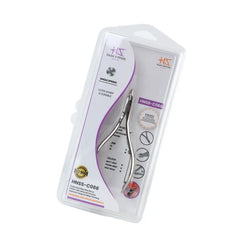 HNSS-C066 Semi-Square Head , (Polish Grey), Jaw 14 ,Single Spring Cuticle Nipper Stainless Steel 420