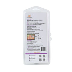 HNSS-C066 Semi-Square Head , (Polish Grey), Jaw 14 ,Single Spring Cuticle Nipper Stainless Steel 420