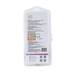HNSS-C068 Semi-Square Head , (Polish Grey), Jaw 16 ,Single Spring Cuticle Nipper Stainless Steel 420