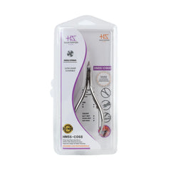 HNSS-C068 Semi-Square Head , (Polish Grey), Jaw 16 ,Single Spring Cuticle Nipper Stainless Steel 420