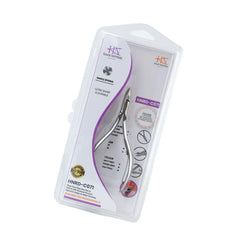 HNRD-C071 Round Head , (Matt Grey), Jaw 16 ,Single Spring Cuticle Nipper Stainless Steel 420