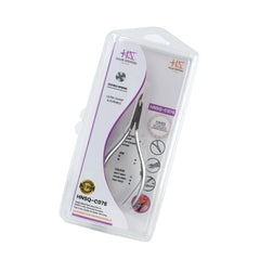 HNSQ-C076 Square Head , (Matt Grey), Jaw 16, Double Spring Cuticle Nipper Stainless Steel 420