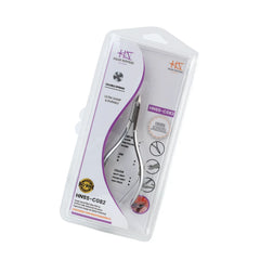 HNSS-C082 Semi-Square Head , (Matt Grey), Jaw 16, Double Spring Cuticle Nipper Stainless Steel 420