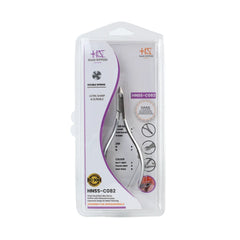 HNSS-C082 Semi-Square Head , (Matt Grey), Jaw 16, Double Spring Cuticle Nipper Stainless Steel 420