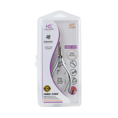 HNRD-C085 Round Head , (Matt Grey), Jaw 14, Double Spring Cuticle Nipper Stainless Steel 420