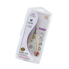 HNRD-C087 Round Head , (Half Gold), Jaw 14, Double Spring Cuticle Nipper Stainless Steel 420