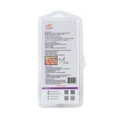HNRD-C088 Round Head , (Matt Grey), Jaw 16, Double Spring Cuticle Nipper Stainless Steel 420