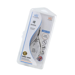 HNRD-D102 Round Head , (Polish Grey), Jaw 16 ,Single Spring Cuticle Nipper Stainless Steel 420