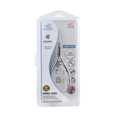 HNRD-D102 Round Head , (Polish Grey), Jaw 16 ,Single Spring Cuticle Nipper Stainless Steel 420