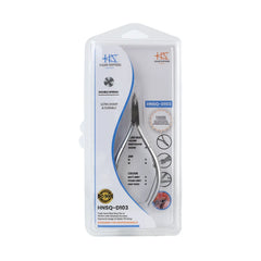 HNSQ-D103 Square Head , (Matt Grey), Jaw 14 , Double Spring Cuticle Nipper Stainless Steel 420