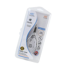 HNSQ-D106 Square Head , (Matt Grey), Jaw 16 , Double Spring Cuticle Nipper Stainless Steel 420