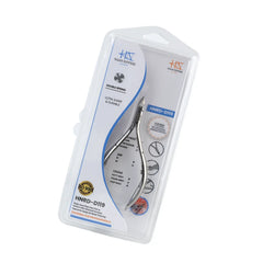 HNRD-D119 Round Head , (Polish Grey), Jaw 16 , Double Spring Cuticle Nipper Stainless Steel 420