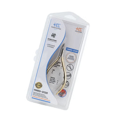 HNRD-D120 Round Head , (Half Gold), Jaw 16 , Double Spring Cuticle Nipper Stainless Steel 420