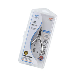 HNSQ-D094 Square Head Cuticle Nipper, Jaw 16, Single Spring, Polish Grey, Stainless Steel 420