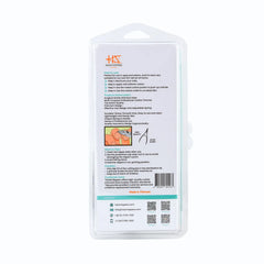 HNSQ-E136 Square Head , (Matt Grey), Jaw 16 , Double Spring Cuticle Nipper Stainless Steel 420