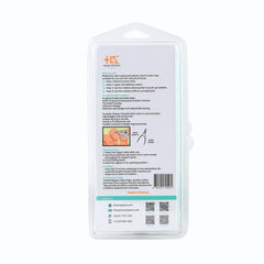 HNSS-E139 Semi-Square Head , (Matt Grey), Jaw 14 , Double Spring Cuticle Nipper Stainless Steel 420