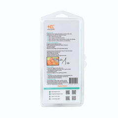 HNSS-E140 Semi-Square Head , (Polish Grey), Jaw 14 , Double Spring Cuticle Nipper Stainless Steel 420