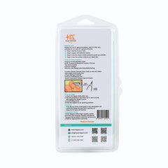 HNSS-E142 Semi-Square Head , (Matt Grey), Jaw 16 , Double Spring Cuticle Nipper Stainless Steel 420