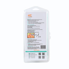 HNSS-E143 Semi-Square Head , (Polish Grey), Jaw 16 , Double Spring Cuticle Nipper Stainless Steel 420
