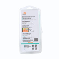 HNRD-E145 Round Head , (Matt Grey), Jaw 14 , Double Spring Cuticle Nipper Stainless Steel 420
