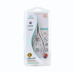 HNRD-E149 Round Head , (Polish Grey), Jaw 16 , Double Spring Cuticle Nipper Stainless Steel 420