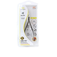 HNRD-F162 Round Head Cuticle Nipper, Jaw 16, Single Spring, (Polish Grey) Stainless Steel 420