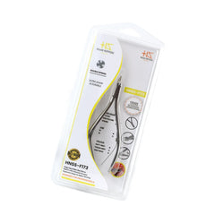 HNSS-F173 Semi-Square Head , (Polish Grey), Jaw 16 , Double Spring Cuticle Nipper Stainless Steel 420