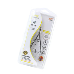 HNRD-F175 Round Head , (Matt Grey), Jaw 14 , Double Spring Cuticle Nipper Stainless Steel 420
