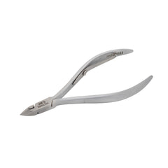 HNSQ-B033 Square Head Cuticle Nipper, Jaw 16, Single Spring, Matt Grey, Stainless Steel 420