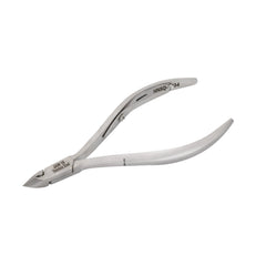 HNSQ-B034 Square Head Cuticle Nipper, Jaw 16, Single Spring, Polish Grey, Stainless Steel 420