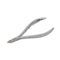 HNRD-B041 Round Head Cuticle Nipper, Jaw 16, Single Spring, (Matt Grey) Stainless Steel 420